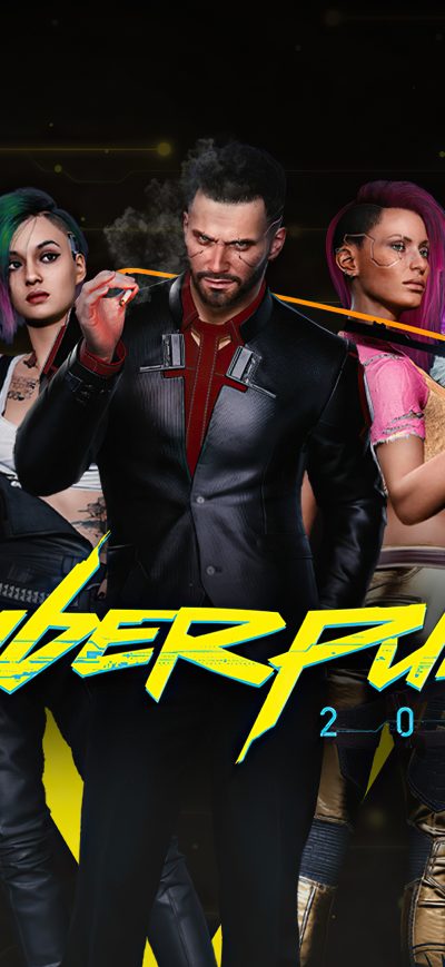 Fond d'écran iPhone Cyberpunk 2077 4k Characters