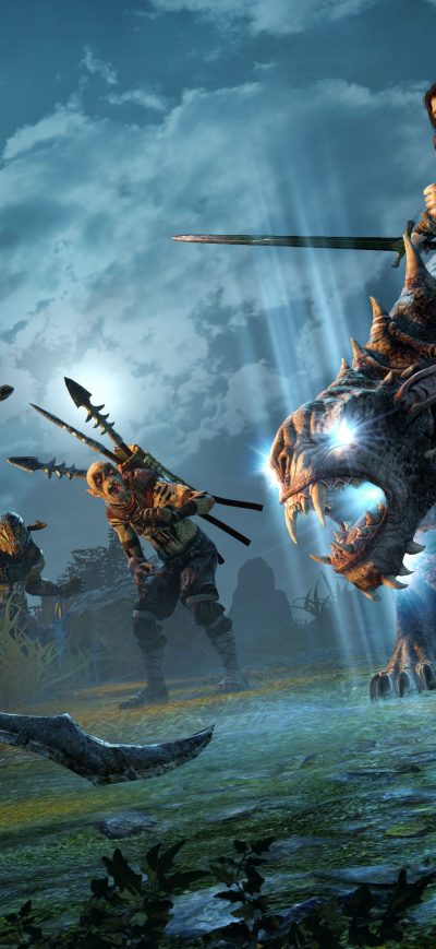 Fond d'écran iPhone Middle Earth Shadow Of Mordor 2017