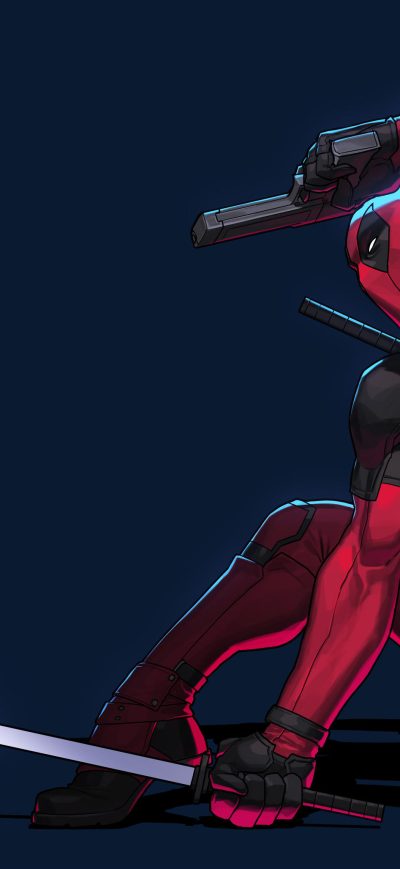 Fond d'écran iPhone Deadpool New Fan Art