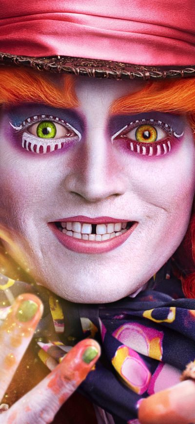 Fond d'écran iPhone Johnny Depp Alice Through The Looking Glass