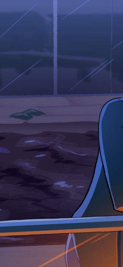 Fond d'écran iPhone BoJack Horseman Smoking Artwork