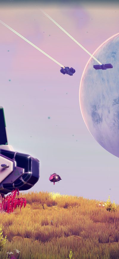 Fond d'écran iPhone No Mans Sky 4k