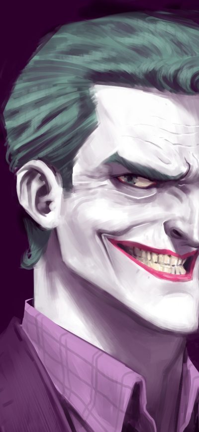 Fond d'écran Art Joker sur iPhone