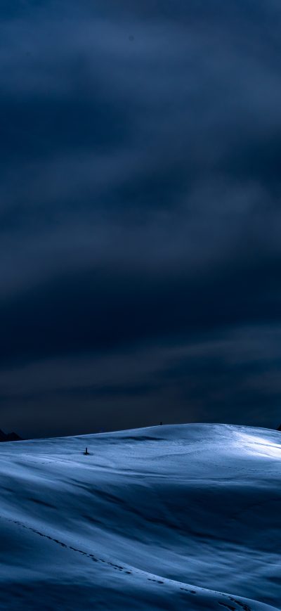 Fond d'écran iPhone Surselva Switzerland Dark Blue Evening 5k