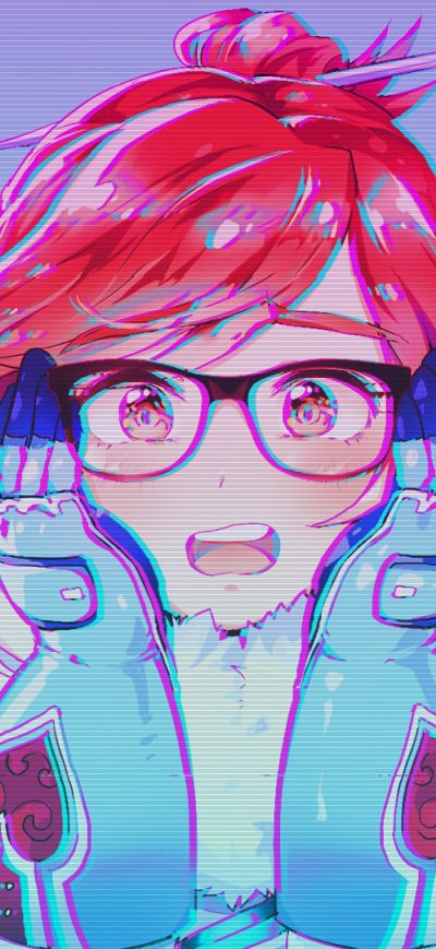 Fond d'écran iPhone Mei Overwatch Game