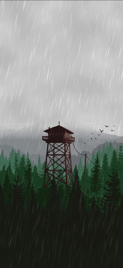 Fond d'écran iPhone Firewatch Scenery 5k