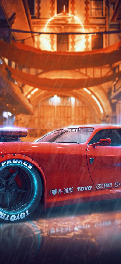 Fond d'écran iPhone Ford Future Concept Art 4k