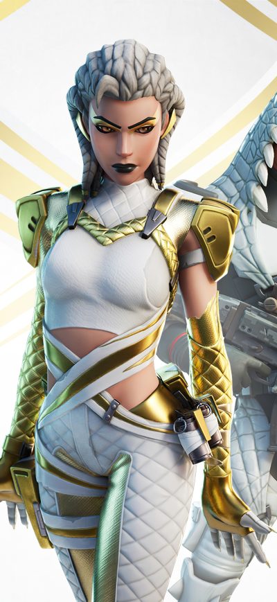 Fond d'écran iPhone Serpent Strike And Gator Force Fortnite