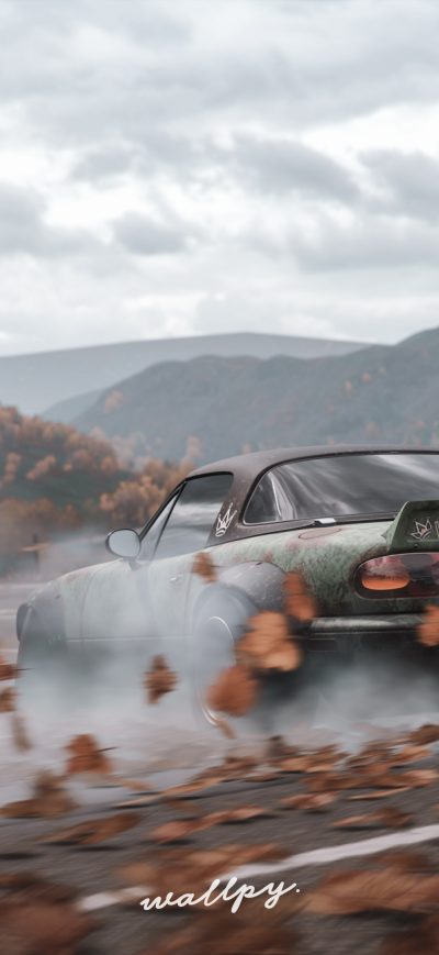 Fond d'écran iPhone Forza Horizon 4 Mazda Drift