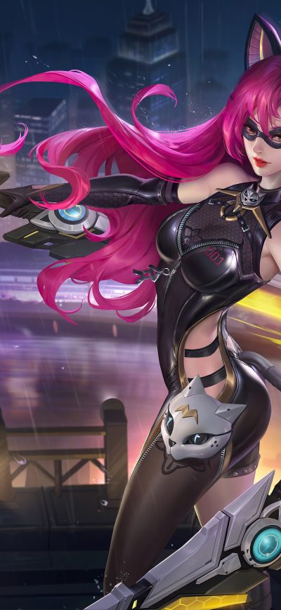 Fond d'écran iPhone Honor Of Kings Cat Girl 8k