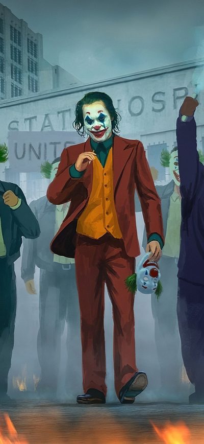 Fond d'écran iPhone Joker We Are All Clowns