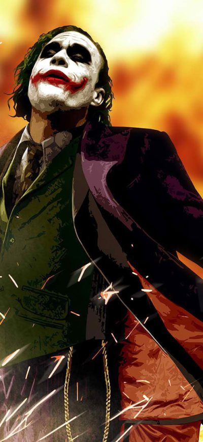 Fond d'écran Arts Joker New sur iPhone