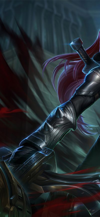 Fond d'écran iPhone Katarina League Of Legends 2020 4k