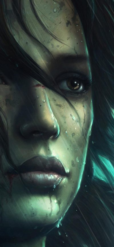 Fond d'écran iPhone Tomb Raider Reborn Art