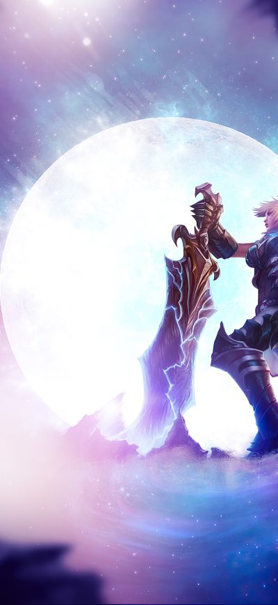 Fond d'écran iPhone Riven League Of Legends Art 4k