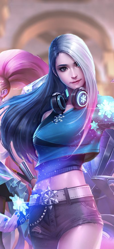 Fond d'écran iPhone Kda X Luna Snow