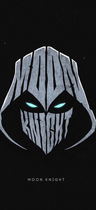 Fond d'écran iPhone Moon Knight Superhero Minimal 4k