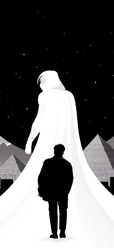 Fond d'écran iPhone Moon Knight Tv Show 5k