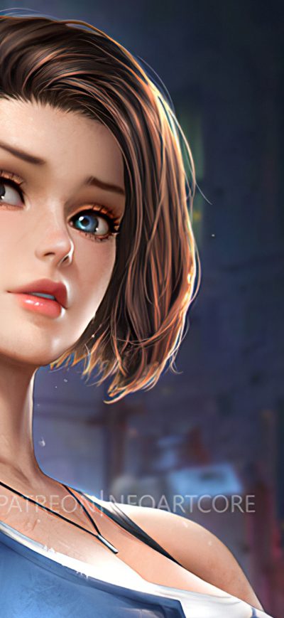 Fond d'écran iPhone Jill Valentine Resident Evil 3