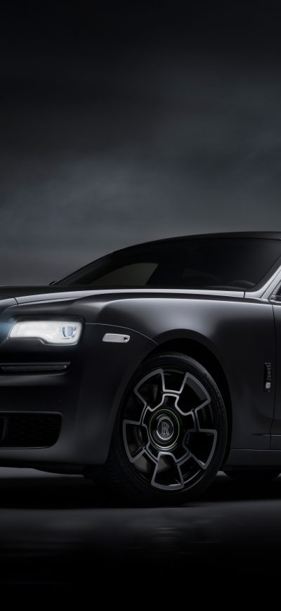 Fond d'écran iPhone Rolls Royce Ghost Black Badge 2019