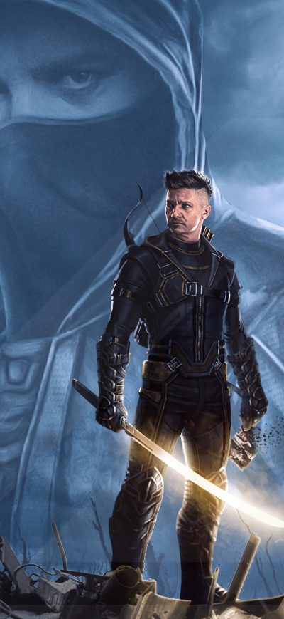 Fond d'écran iPhone Ronin 4k Art