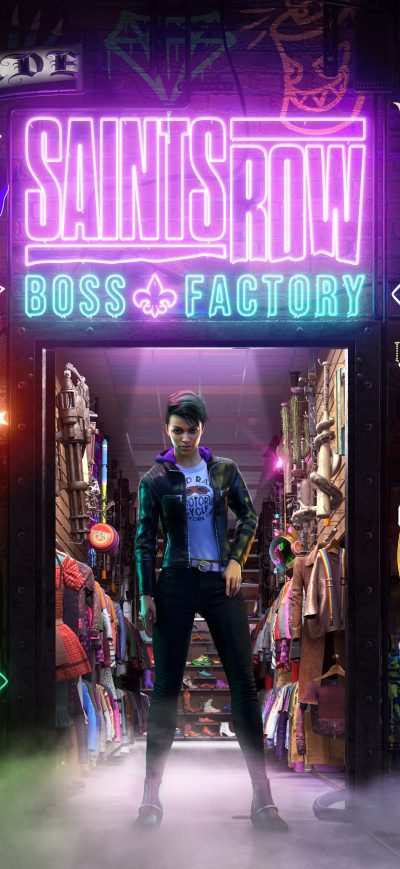 Fond d'écran iPhone Saints Row Boss Factory 10k