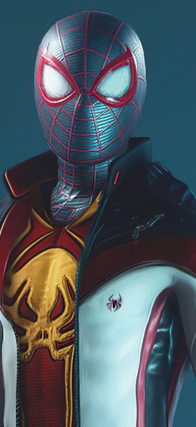 Fond d'écran iPhone Spiderman Suit Morph 4k