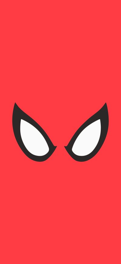 Fond d'écran iPhone Spiderman Red Minimal Background 4k