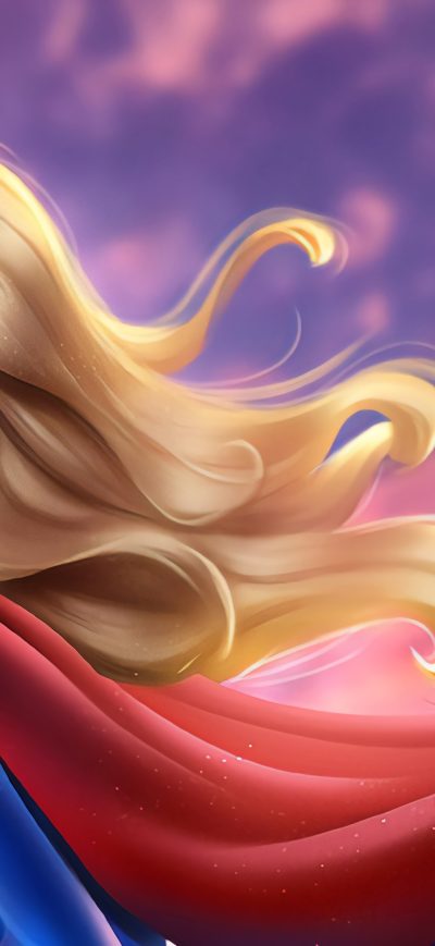 Fond d'écran iPhone Beautiful Supergirl 4k