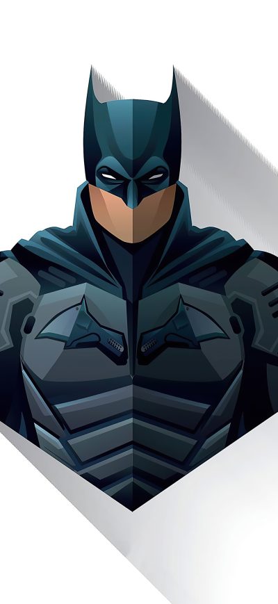 Fond d'écran iPhone The Batman 2021 Minimalism