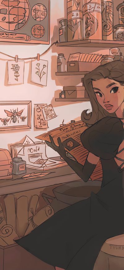 Fond d'écran iPhone Witch Room 4k