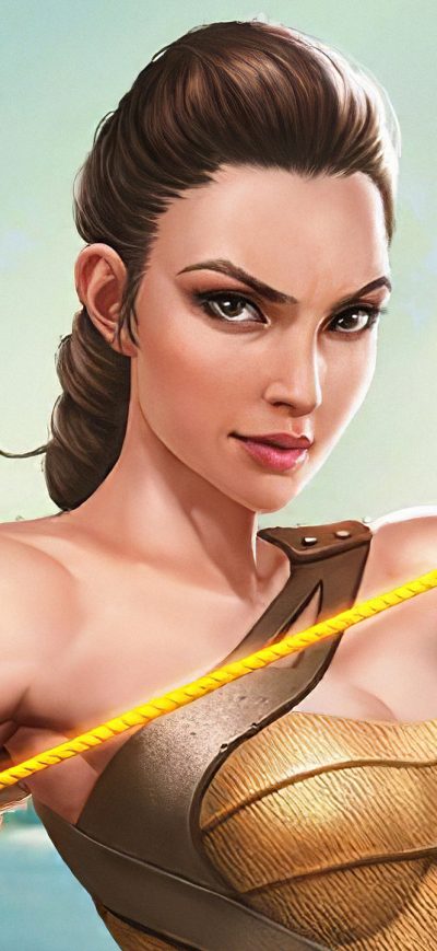 Fond d'écran iPhone Wonder Woman Amazon