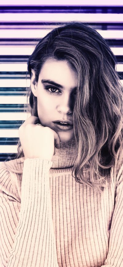 Fond d'écran iPhone Girl Portrait Long Hair 4k
