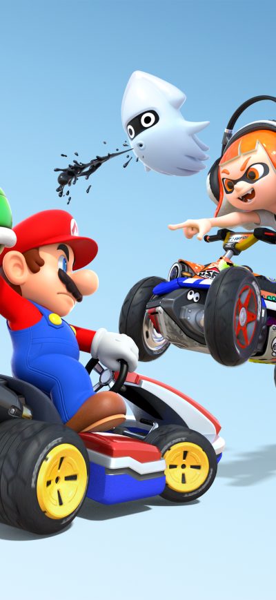 Fond d'écran iPhone Mario Kart 8 Deluxe Nintendo Switch