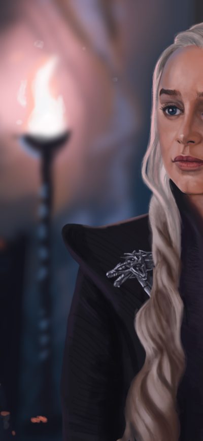 Fond d'écran iPhone Khaleesi Game Of Thrones 5k Artwork