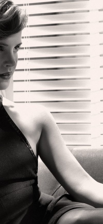 Fond d'écran iPhone Emma Watson Monochrome 2018