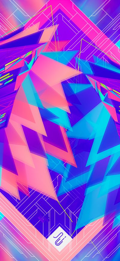 Fond d'écran iPhone Colors Design Vector Abstract