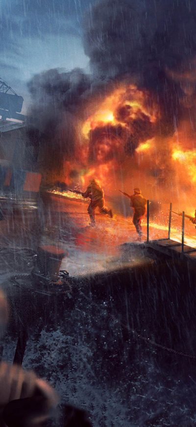 Fond d'écran iPhone Battlefield 1 Turning Tides 4k