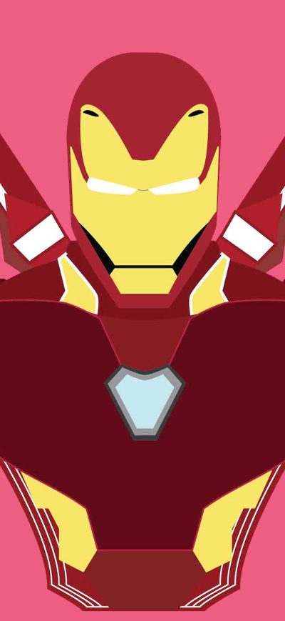 Fond d'écran iPhone Iron Man Suit Minimalism