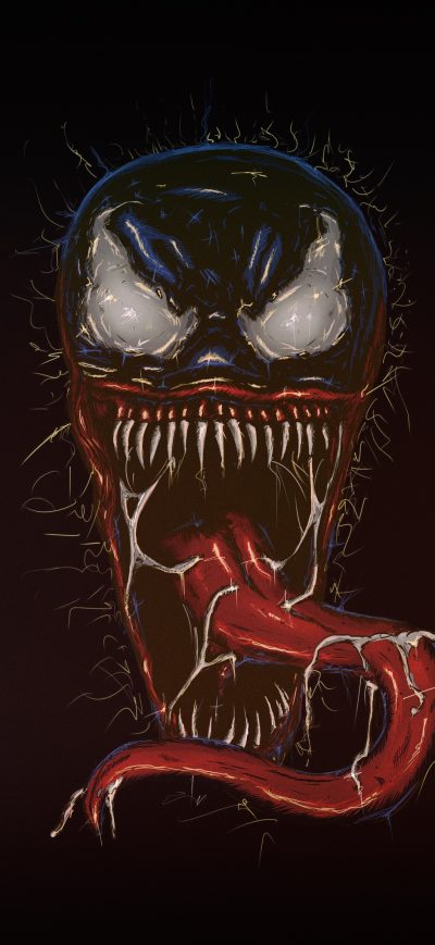 Fond d'écran iPhone Venom 4k Artwork 2018