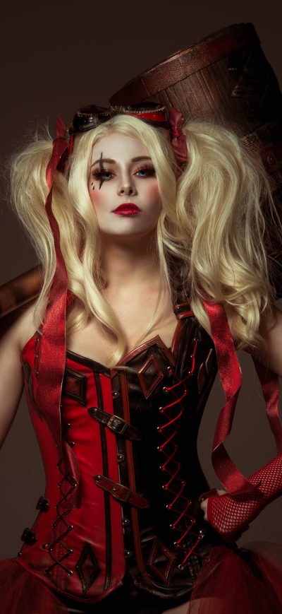 Fond d'écran iPhone Harley Quinn Cosplay 5k 2019