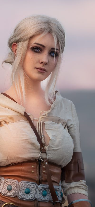 Fond d'écran iPhone Ciri The Witcher Cosplay