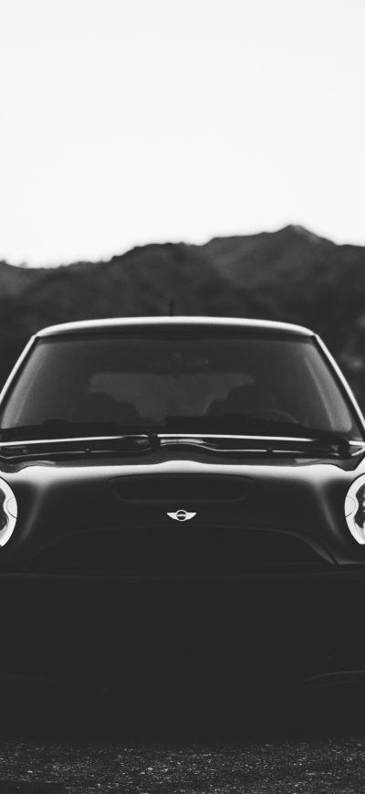 Fond d'écran iPhone Mini Cooper S R56 Monochrome