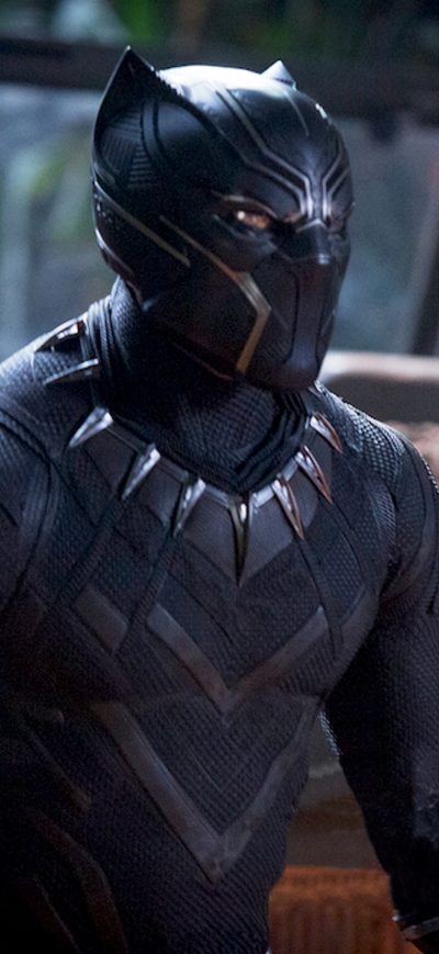 Fond d'écran iPhone Chadwick Boseman Black Panther 2018