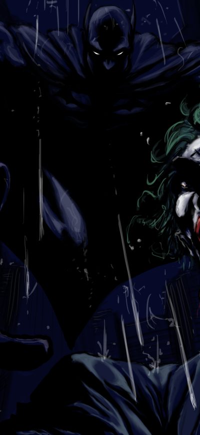 Fond d'écran Joker Night 4k sur iPhone