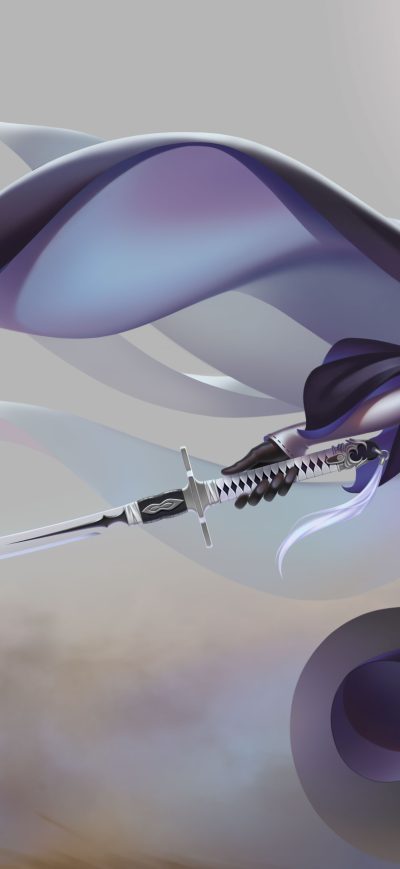 Fond d'écran 2b Nier Automata 5k sur iPhone