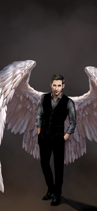 Fond d'écran iPhone Lucifer Artwork 4k