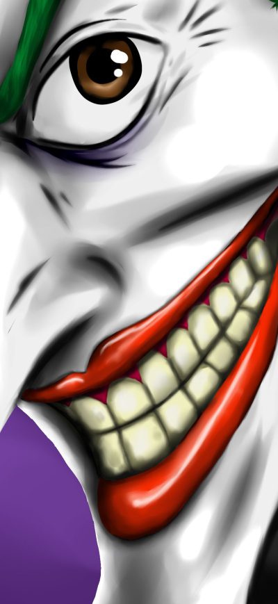 Fond d'écran Joker FanArt sur iPhone