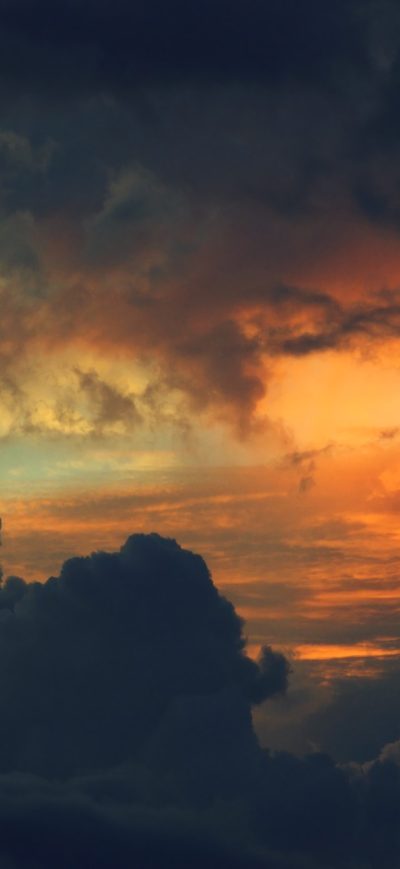 Fond d'écran iPhone Sky Clouds 4k