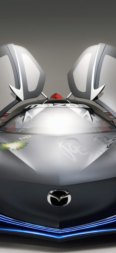 Fond d'écran iPhone Mazda Furai Concept Car Open Doors